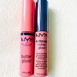 NYX Butter Gloss (Tres Leches and Maple Blonde )